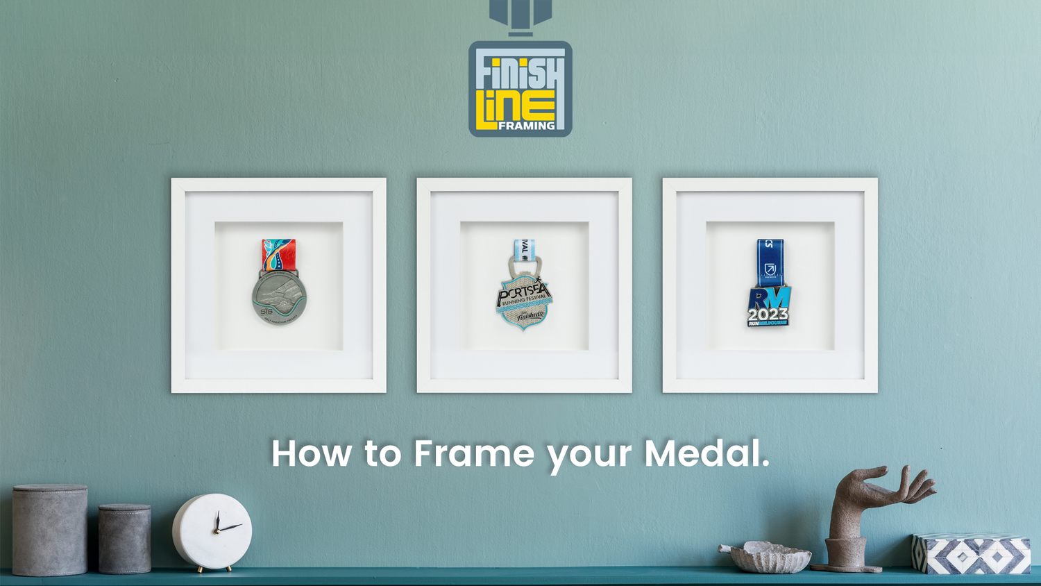 How to frame your Medal – Finish Line Framing